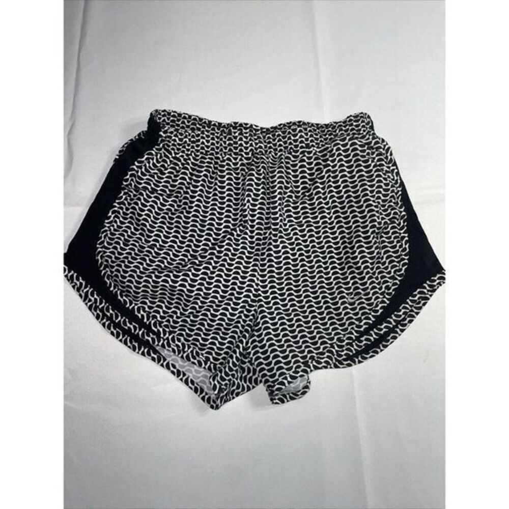 Nike Dri-Fit Running Athletic Women's Black White Shorts Size XS
